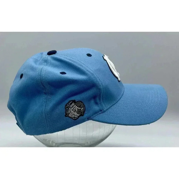North Carolina Men’s NC Tar Heels Hat Cap Light Blue Adjustable Top Of The World - Picture 2 of 7